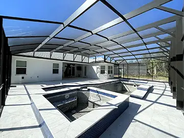 Bronze dome pool enclosure - Ormond Beach